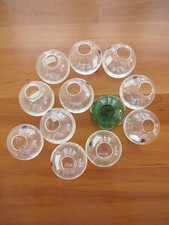 12 Kugel-Blumenvasen /