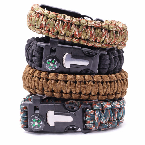 Paracord survival armband - paracord,