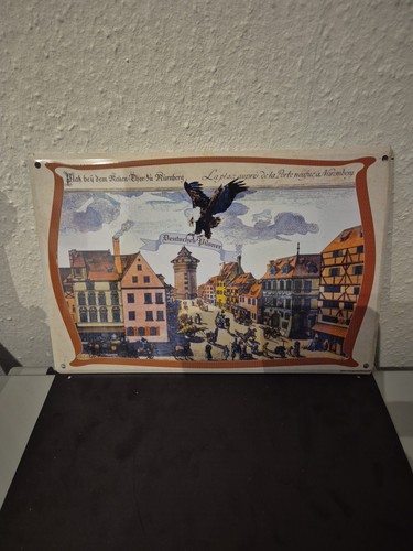 Blechschild bier werbung - blechschild,