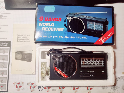 Radio sw 9 band - lw,