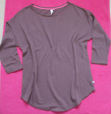 QS S.Oliver T-Shirt Shirt Gr M ca 38 Pullover mit Struktur gerader Schnitt