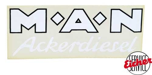 Aufkleber man ackerdiesel - aufkleber,