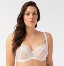 Gorsenia Bügel BH beige große Größen starker Halt breite Träger Cup B-M Dessous