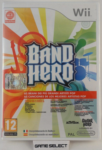 Band hero guitar nintendo wii - guitar,