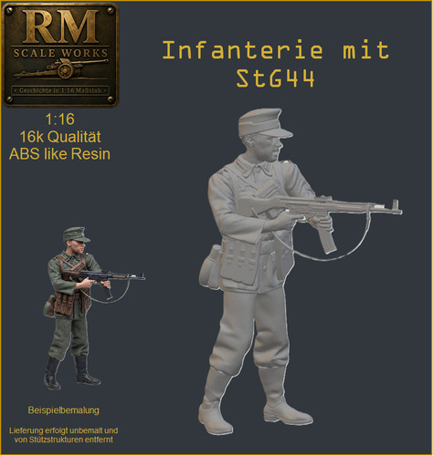 Ww2 wehrmacht figur - 1:16,
