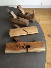 4 alte Zimmermanns - Hobel