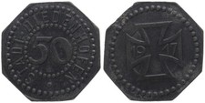 Deutschland - Stadt Diedenhofen 50 Pfennig 1917 - Notgeld Kriegsgeld
