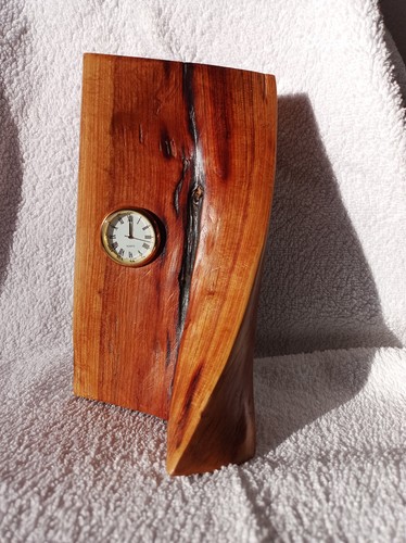 Tischuhr holz zibarte maße - tischuhr,