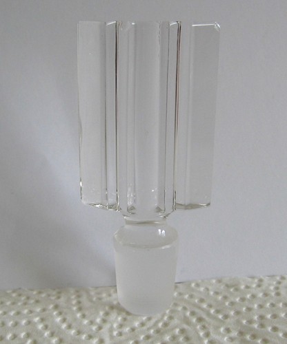 Antiker glas karaffen stöpsel - antiker,
