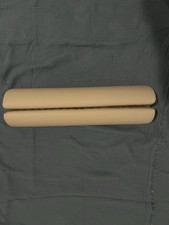 Massage Lagerungspolster Knierolle: 2 x halb per Klett zur Vollrolle, beige