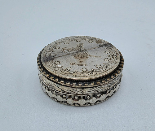 Dose pillendose silber 900 - silber,
