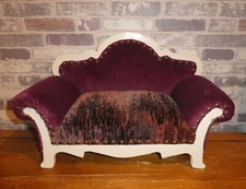 Puppensofa Puppencouch Handarbeit