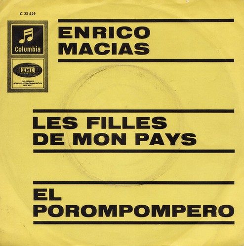 Enrico macias les filles - filles, de