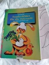 Fensterbilder zu Ostern, mit Vorlagenbogen, Buch