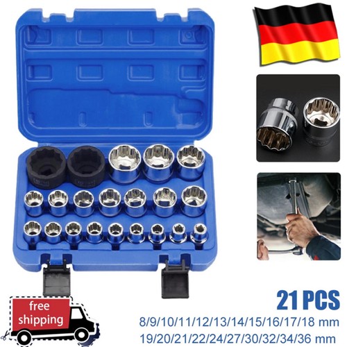 21tlg steckschlüssel - 21tlg, 1/2