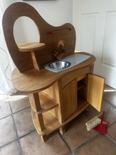 Kinderküche vollholz buche - vollholz,