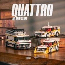 Happy Build Power Block PB8812 Audi™ Quattro - HB Audi Team NEU&OVP