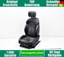 Sitz vorn links Alcantara Leder S-line schwarz Audi A6 C7 4G 4G0881775B