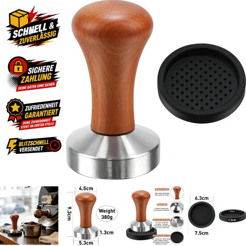 Kaffee tamper 53mm edelstahl - kaffee,