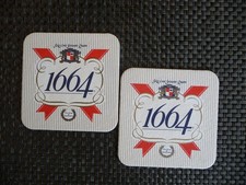2 Bierdeckel von der Brauerei