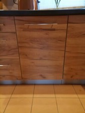 Küchenunterschrank, NEU+OVP 60x59x84 cm Wildeiche Melamin-Front, Korpus Grau