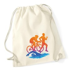 Turnbeutel Triathlon bunte