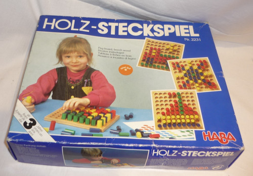 Haba 2231 holz steckspiel - haba, holz-steckspiel