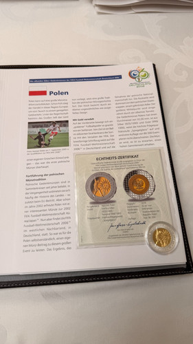 Silbermünze polen fifa - polen,