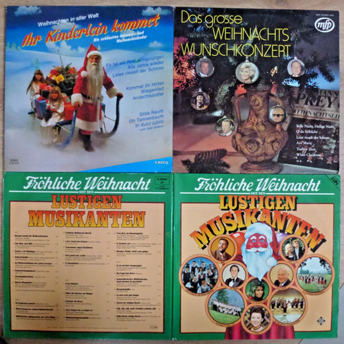 Weihnachtslieder auf vinyl - auf,