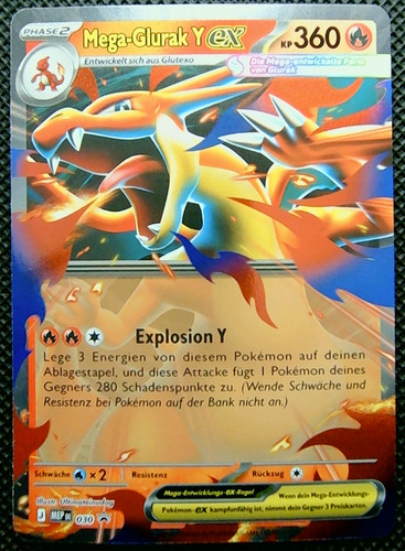 Mega glurak 030 black - glurak,