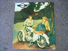 Altes Reklame Oldtimer Blechschild AWO Sport Motorrad