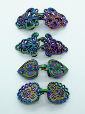 Vintage Pullover Schal Clips, in Retro Swir Keltisch Antike, Broschen-Verschluss