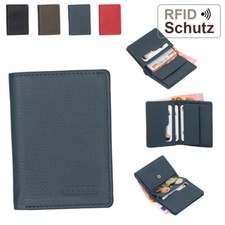 RFID Leder Mini Geldbörse