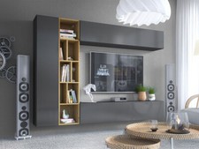 Wohnwand Kodita Schrank