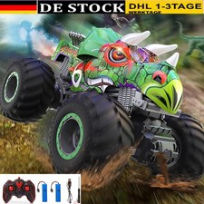 Dinosaurier Auto Spielzeug Kinder Ferngesteuertes Dino Auto Monstertruck mit Led