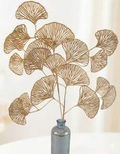 2 Goldene Ginkgo Zweige