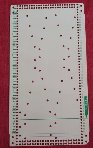 Eine lace lochkarte aus - lace,