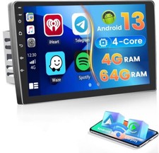 64gb 2din autoradio - 10.1",