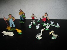 DDR Spielzeug Bauernhof Figuren / Tiere