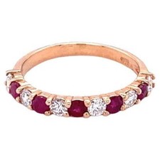 1,06 Karat Diamant Rubin 14