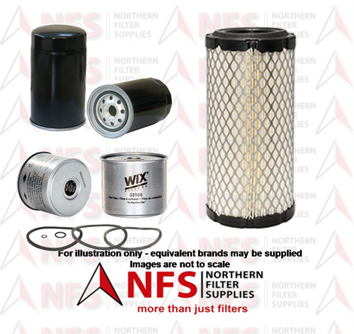 Nfs filter kit für jcb - filter, 8014