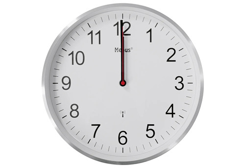 Funk wanduhr 30cm aluminium - funk,