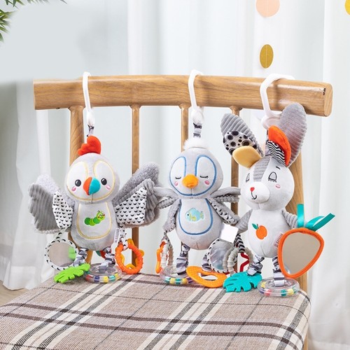 Soft plush crib mobile hanging - plush,