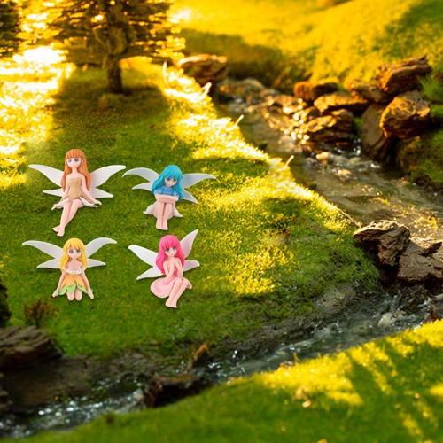 Elfen figuren 4er set zum - elfen,