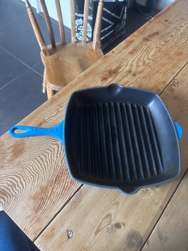 Creuset blau emaille - le,