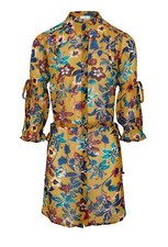 Heine Damen Chiffon-Longbluse