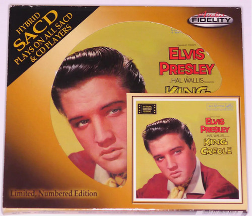 Audio fidelity 24k sacd elvis - fidelity,