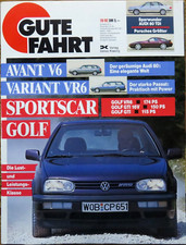Gute Fahrt 10/92 Audi 80 TDI