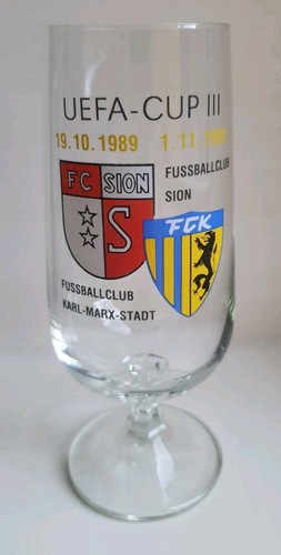 Ddr fussball europapokal - ddr, glas