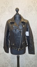 Tolle Bikerjacke in Lederoptik